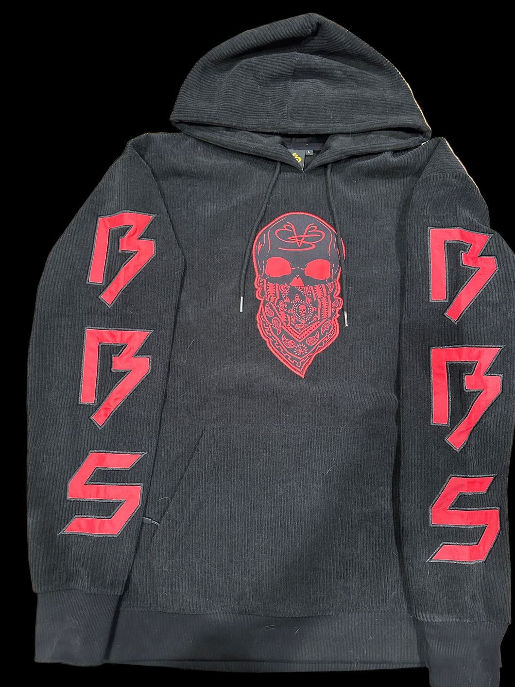 Branded Corduroy Hoodie