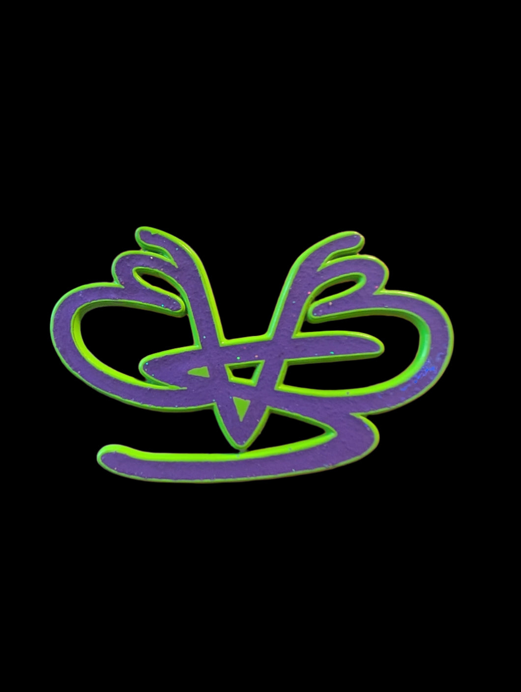 Purps & Green Insignia Pin