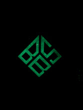 Load image into Gallery viewer, Sunset Gradient Geometric Logo Pin
