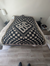 Load image into Gallery viewer, BBS Geometric Woven Blanket
