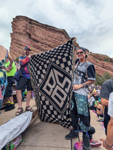 Load image into Gallery viewer, BBS Geometric Woven Blanket
